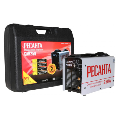 Сварочный аппарат инверторный Ресанта САИ 250 В КЕЙСЕ 65/23