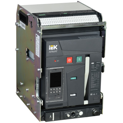 Воздушный автоматический выключатель IEK ARMAT, 3P, 1000А, 55 кА, типоразмер A, выдвижной