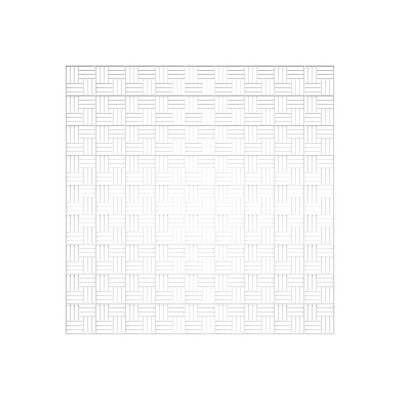 Решетка вентиляционная декоративная потолочная ERA П6060ДП FUSION