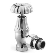 Клапан SR Rubinetterie угловой серия Floral Old Style 1/2, цвет хром