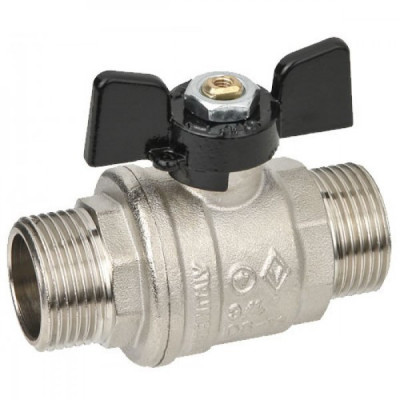 Кран Bugatti НН 3/4' бабочка OREGON серия 327 полный проход