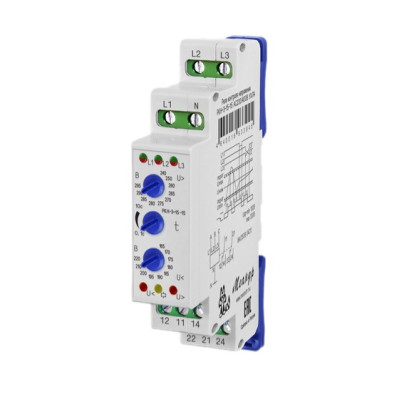 Реле контроля напряжения Меандр РКН-3-15-15 AC230В/AC400B УХЛ4