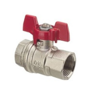 Шаровой кран Oventrop Optibal DN 32, ВР-ВР, рукоятка бабочка