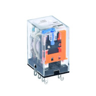 Реле промежуточное DEKraft ПР-102 5А 24В DC 2 контакта с LED-индикацией и TEST функцией 23839DEK