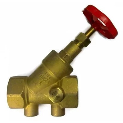 Клапан запорный Herz Штремакс-A 1" слив