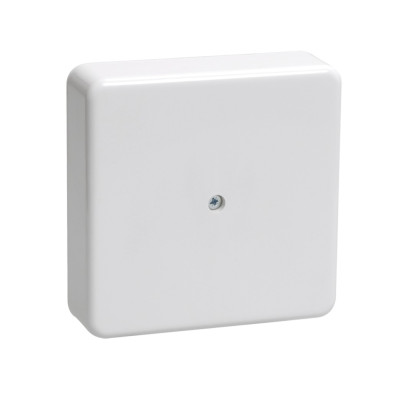 Коробка распаячная КМ41219 для открытой проводки 100х100х29 мм белая (6 клемм 6мм2) IEK UKO10-100-100-029-K01