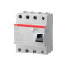 Выключатель дифференциального тока ABB 4-модульный FH204 AC-63/0,3