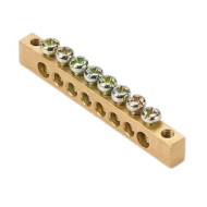 Шина нулевая Dekraft 6х9 (8групп/край) ШН-102