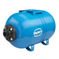 Бак мембранный для водоснабжения горизонтальный impero WAO15-P