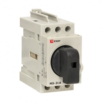Рубильник EKF MS-20A 3-полюсный