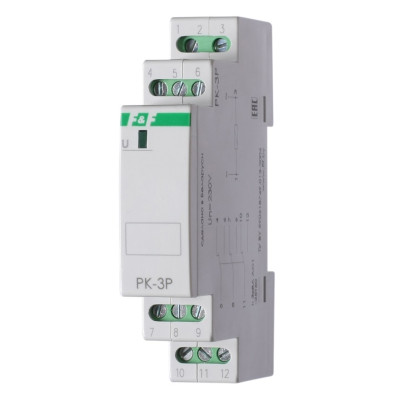Реле электромагнитное F&F PK-3P 12