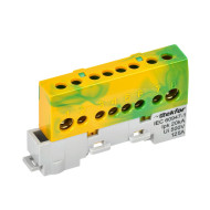 Шина IEK TEKFOR PE "земля" изол. на унив. держ. 8х12-8-ЖЗ