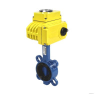 Затвор поворотный чугун Benarmo EPDM Ду200 Ру16 электропривод 230В диск чугун