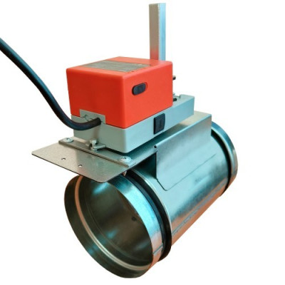 Заслонка воздушная NAVEKA Z- 315 с приводом 5102N (2Нм, без пруж. возвр., 230В)