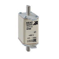 Вставка плавкая КЭАЗ OptiFuse NH00 63А габарит 00 400AC УХЛ3