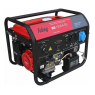 Генератор бензиновый FUBAG BS 7500 A ES электростартер и коннектор автоматики