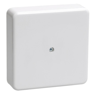 Коробка распаячная КМ для открытой проводки 100х100х29мм белая IEK UKO10-100-100-029-K01-E