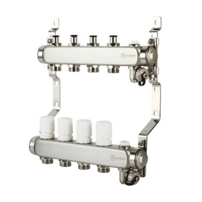 Группа коллекторная Aquasfera нерж 1" м/м 8в 3/4" ЕК н/р в/к 9502-07