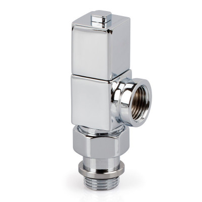 Вентиль SR Rubinetterie осевой, серия Esedra 1/2", ручной регулировки, цвет хром