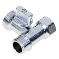 Шаровый кран Bugatti 3-х проходной 1/2"x1/2"x3/4" MINNESOTA