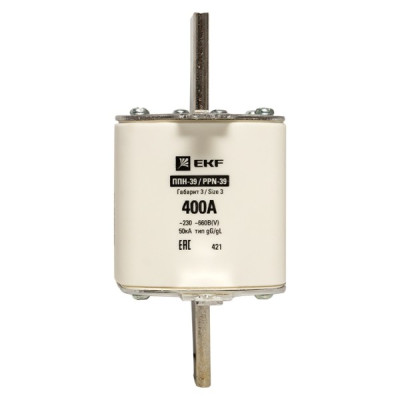 Вставка плавкая EKF PROxima ППН-39 630/400А