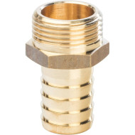 Штуцер латунный НР Stout 25х3/4"