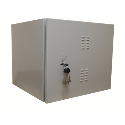 Климатический всепогодный шкаф 12U Netko, (Ш*Г*В 660*600*816мм) 19" направляющие, оборудование в комплекте, ШКК/ШКВ, серый