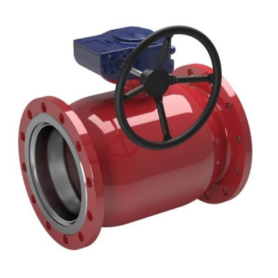 Шаровой кран NAVAL NAVALSTEAM для пара Фланец DN 125, PN 25 с редуктором