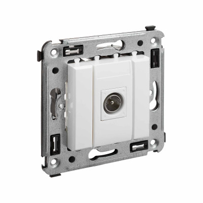 Avanti Розетка DKC TV в стену оконечная ''Белое облако''