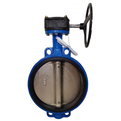 Затвор дисковый поворотный Benarmo Ду250 Ру10/16 с редуктором