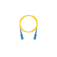 Шнур NIKOMAX волоконно-оптический, соединительный, одномодовый 9/125мкм, стандарта OS2, SC/UPC-SC/UPC, одинарный, полимерный материал нг(A)-HF, 2мм, желтый, 2м