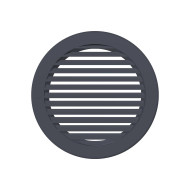 Решетка накл. ERA 15РКН, серая