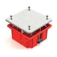 Коробка распределительная Greenel СП в ГВЛ 92х92х45 с пласт.лапками