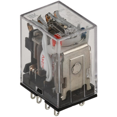 Реле IEK РЭК 78-4(MY4) с индикатором 3А 24В АC