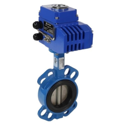 Затвор поворотный Benarmo чугун EPDM Ду50 Ру16 электропривод 230В диск нержавеющая сталь