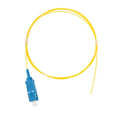 Шнур NIKOMAX волоконно-оптический, монтажный, одномодовый 9/125мкм, стандарта OS2, SC/UPC, полимерный материал нг(A)-HF, 0.9мм, желтый, 1м, уп-ка 2шт.