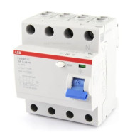 Выключатель дифференциального тока 4-модульный ABB F204 AC-100/0,3