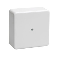 Коробка распаячная КМ41222 для открытой проводки 100х100х44 мм белая (6 клемм 6мм2) IEK UKO10-100-100-044-K01