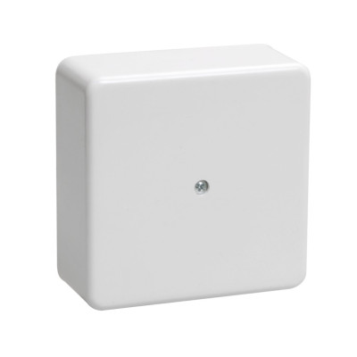 Коробка распаячная КМ41222 для открытой проводки 100х100х44 мм белая (6 клемм 6мм2) IEK UKO10-100-100-044-K01