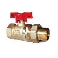 Кран вода SANTREK AQUA Pro 11Б27п1 ДУ-20 3/4" американка баб (170)