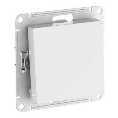 1-клавишный ПЕРЕКЛЮЧАТЕЛЬ Systeme Electric ATLASDESIGN AQUA IP44, сх.6, 10АХ, быстрозажимные клеммы, БЕЛЫЙ