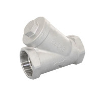 Обратный клапан муфтовый Newkey Y-тип нержавеющий, AISI304 DN15 (1/2"), (CF8), PN63