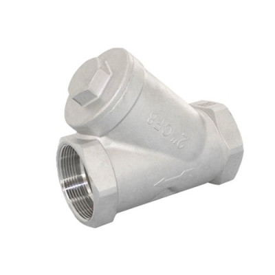 Обратный клапан муфтовый Newkey Y-тип нержавеющий, AISI304 DN15 (1/2"), (CF8), PN63