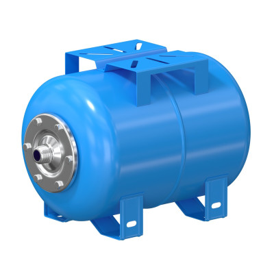 Гидроаккумулятор KRATS 24л ножки S площадка горизонтальный штуцер 1"