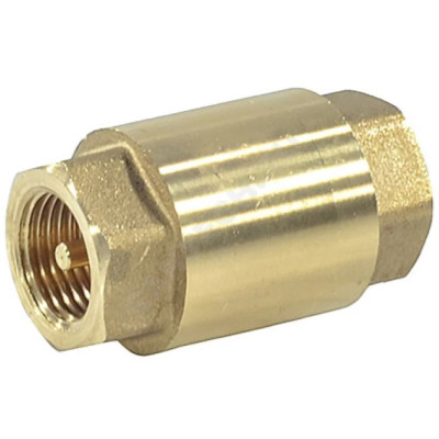 Клапан обратный латунь пружинный Icma 53 Ду20 Ру25 м/м д/лат