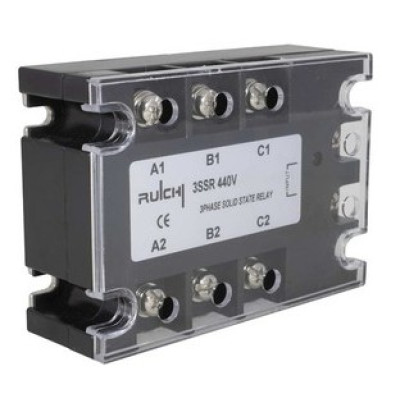 Твердотельное реле RUICHI 3SSR 440V 100A (Z)D1 (4-16v)