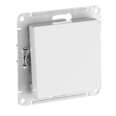 1-клавишный ПЕРЕКЛЮЧАТЕЛЬ Systeme Electric ATLASDESIGN , сх.6, 10АХ, быстрозажимные клеммы, БЕЛЫЙ