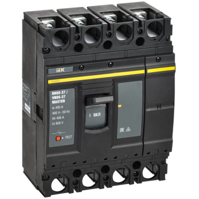 Выключатель-разъединитель IEK KARAT MASTER ВН88-37 4P 400А