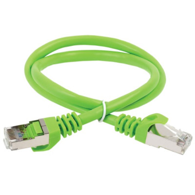 Коммутационный шнур ITK кат. 5Е FTP LSZH 1м зеленый