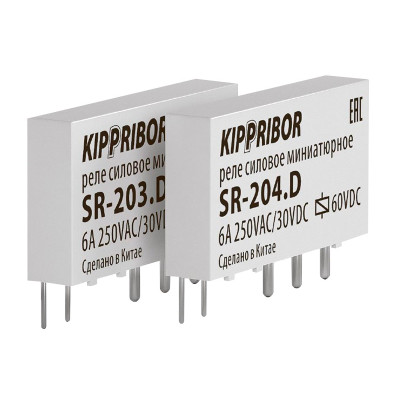 Промежуточное реле kippribor SR-204.D